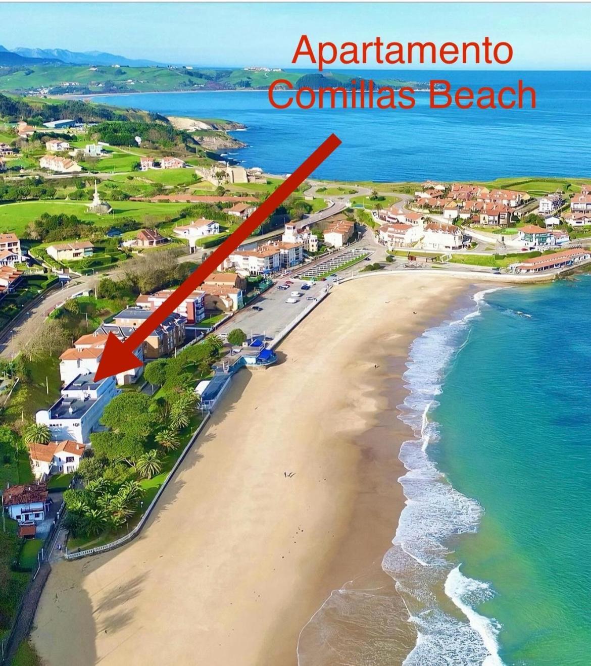 Apartamento Comillas Beach Exterior photo